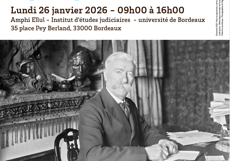 Journée d’études : Louis Marin (1871-1960), une vie entre science et politique
